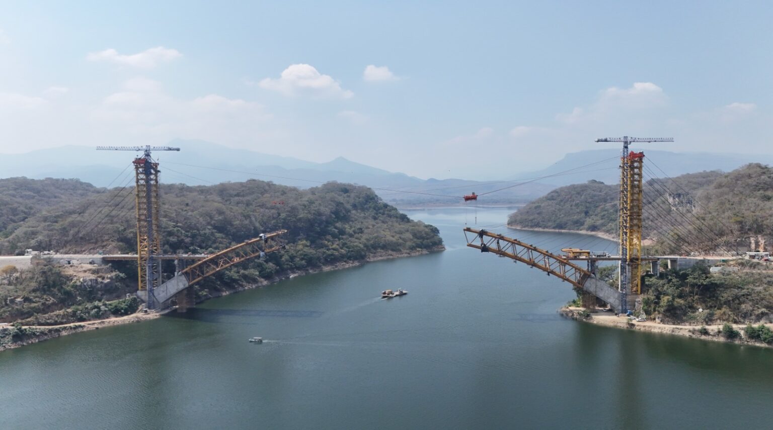 Avanza al 86% la construcción del Puente Rizo de Oro en Chiapas ...